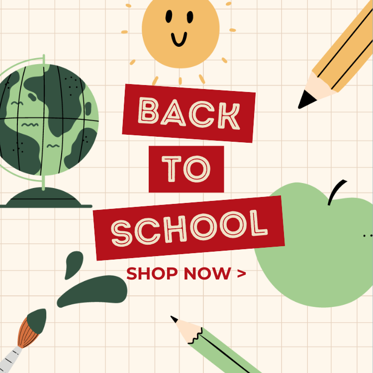 Back to school. Shop now.